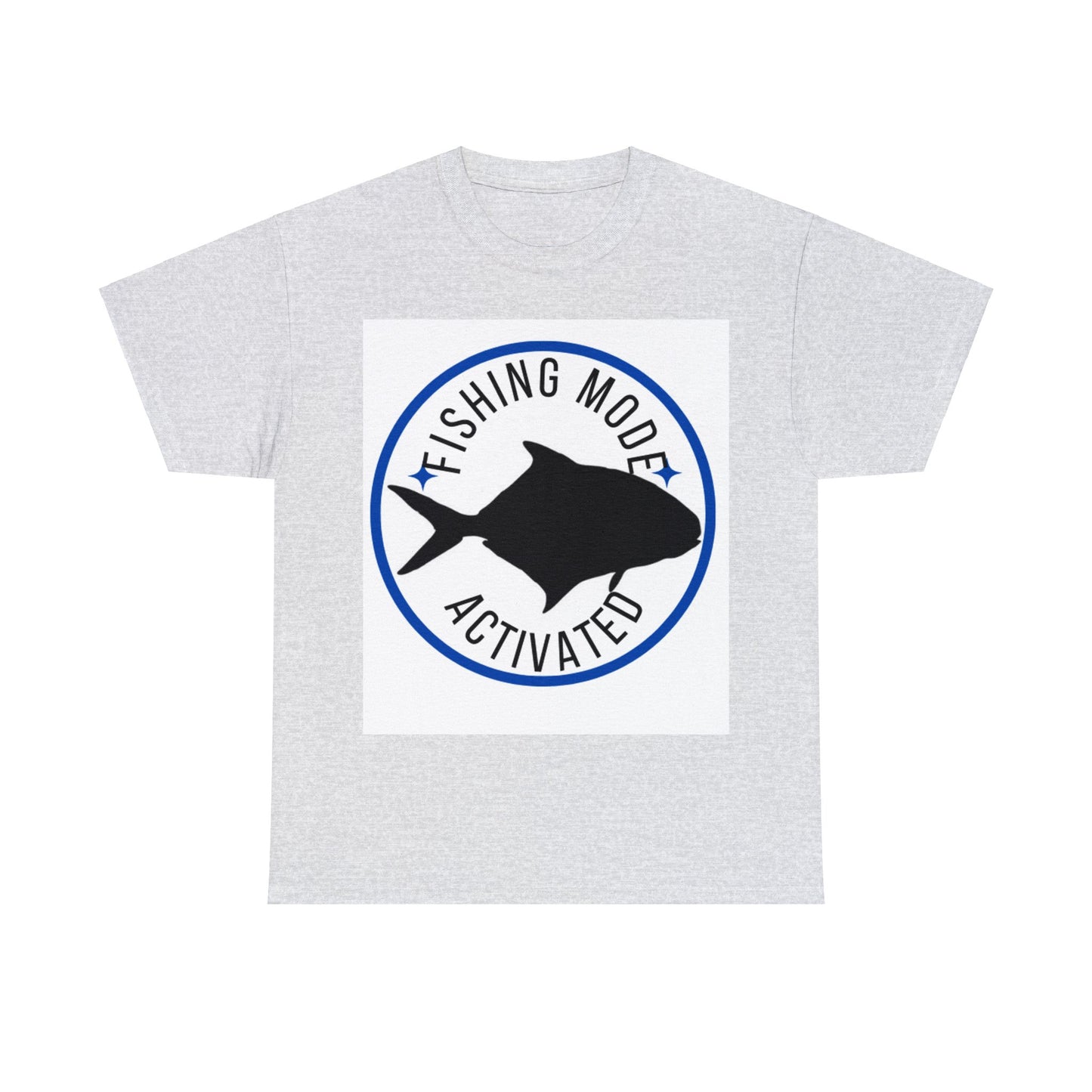 Fishing Mode Activated Unisex Heavy Cotton Tee