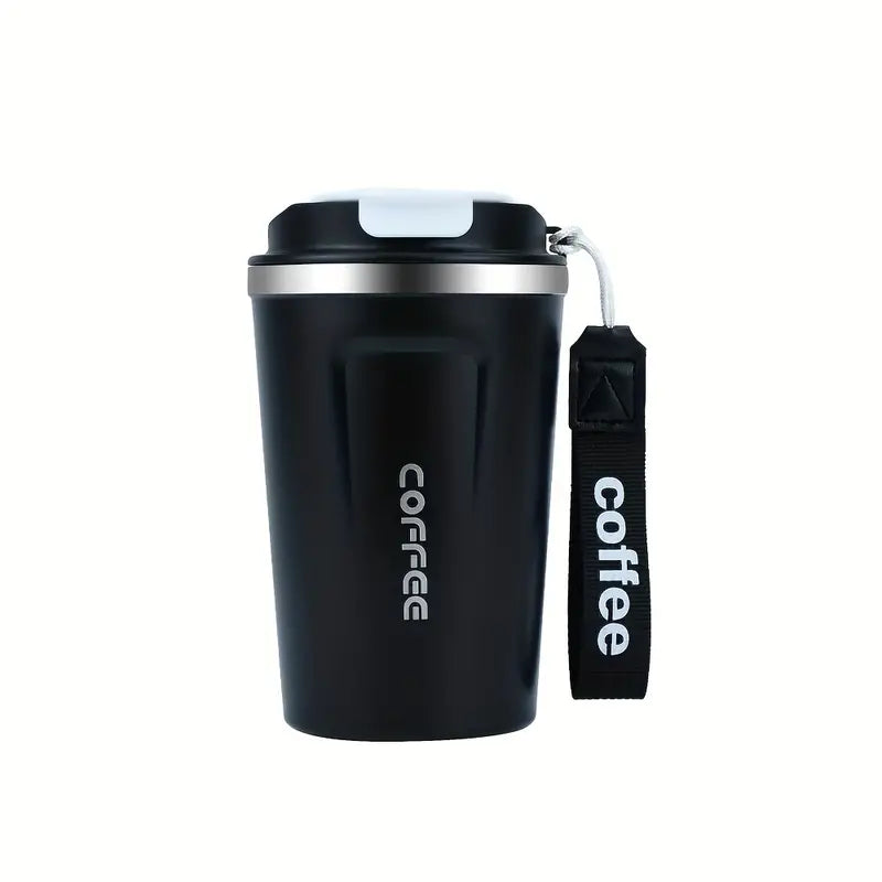 This Steel Coffee Cup Watersy is expertly designed for the fishing fanatic coffee lovers. The 12.85oz/380ml capacity keeps your drink hot or cold for longer periods with its stainless steel, vacuum insulated design. Enjoy your beverage without any spills thanks to the spill-proof lid and convenient handle for easy carrying. Perfect for coffee, tea, or even beer.