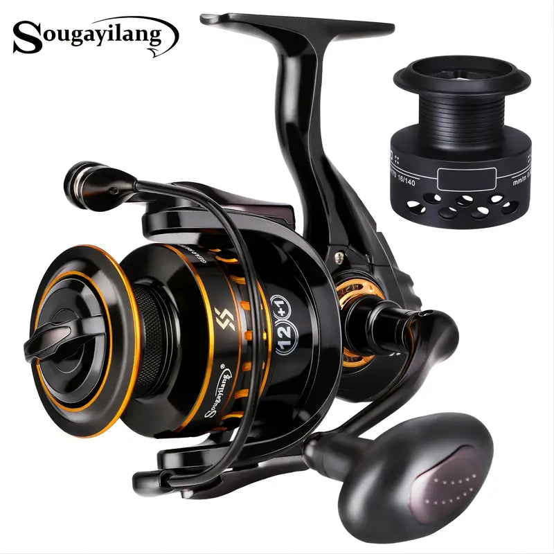 Sougayilang 26LB Fishing Reel With 5.5:1 Powerful Rotating Gear Ratio (FQ5000)