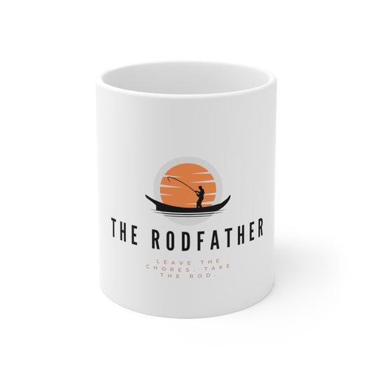 Ceramic " The Rodfather" Mug 11oz