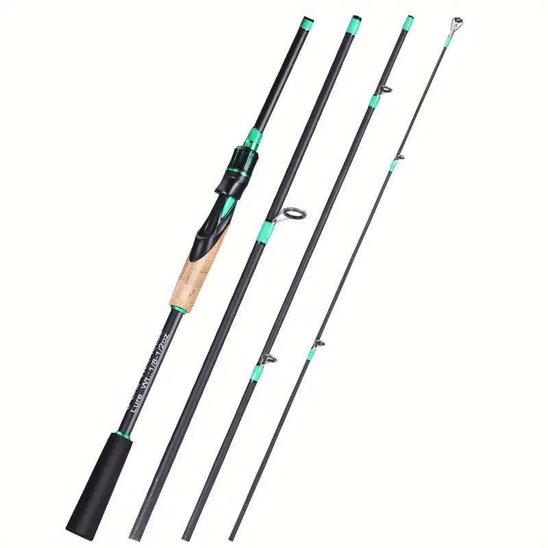 Sougayilang Medium Power Fishing Rod–Carbon-Fiber (7FT)