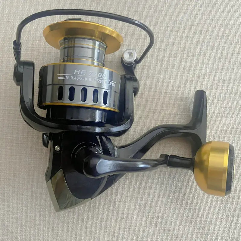 HE 7000 Series Fresh And Saltwater Fishing Reel ,7+1 Gear Ratio