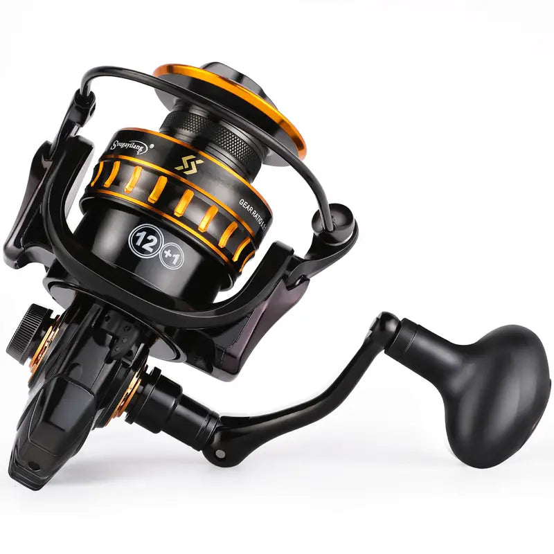 Sougayilang 26LB Fishing Reel With 5.5:1 Powerful Rotating Gear Ratio (FQ5000)